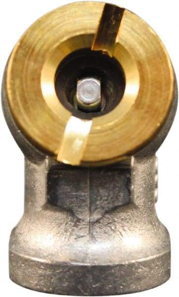 Milton - 150 Max psi Closed Check Zinc Air Chuck - Ball Foot Chuck, 1/4 FNPT - USA Tool & Supply