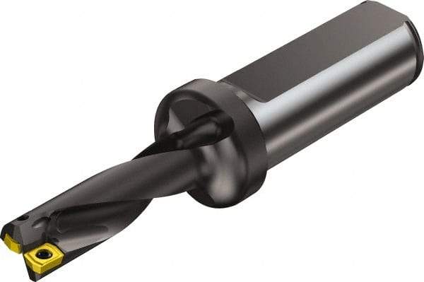 Sandvik Coromant - 43mm Max Drill Depth, 3.03704xD, 13.5mm Diam, Indexable Insert Drill - 2 Inserts, 20mm Shank Diam, Flange Shank - USA Tool & Supply