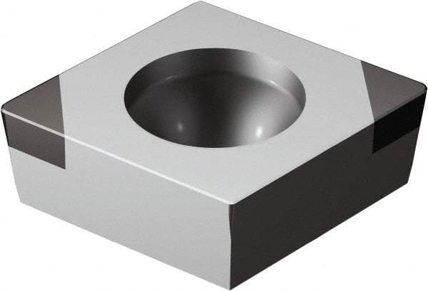 Sandvik Coromant - CCGW21.51 WH Grade 7025 CBN Turning Insert - Uncoated, 80° Diamond, 1/4" Inscr Circle, 3/32" Thick, 1/64" Corner Radius - USA Tool & Supply