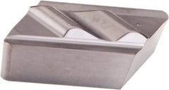 Kennametal - NPR132, KCU25 Grade Carbide Profiling Insert - AlTiN Finish, 55° Incl Angle, Parallelogram, 0.608" Side Length, 3/16" Thick, 1/32" Corner Radius - USA Tool & Supply