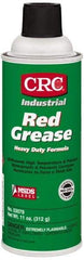 CRC - 16 oz Aerosol Aluminum High Temperature Grease - Red, High Temperature, 500°F Max Temp, NLGIG 2, - USA Tool & Supply