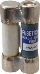 Cooper Bussmann - 32 VAC, 20 Amp, Time Delay Pin Indicator Fuse - Fuse Holder Mount, 1-1/2" OAL, 1 at AC kA Rating, 13/32" Diam - USA Tool & Supply
