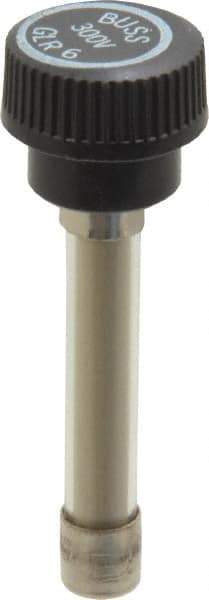Cooper Bussmann - 300 VAC, 6 Amp, Fast-Acting Size Rejecting/NonRejecting Fuse - Fuse Holder Mount, 2-1/4" OAL, 10 at AC kA Rating, 15.9mm Diam - USA Tool & Supply