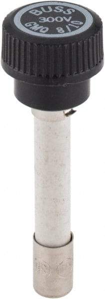 Cooper Bussmann - 300 VAC, 0.8 Amp, Time Delay Size Rejecting/NonRejecting Fuse - Fuse Holder Mount, 2-1/4" OAL, 10 at AC kA Rating, 15.9mm Diam - USA Tool & Supply