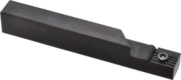 NTK - CTPW, Right Hand Cut, 20mm Max Workpc Diam, CTPW Insert, Indexable Cutoff Toolholder - 0.591 Max Depth of Cut, 16mm Shank Width, 1/2" Shank Height, 120mm OAL - USA Tool & Supply