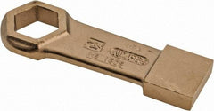 Ampco - 1-1/4" 6 Point Striking Box Wrench - Single End, 6-1/2" OAL, Aluminum Bronze - USA Tool & Supply