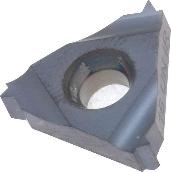 Carmex - 16IR Internal Right Hand 16 UN Laydown Threading Insert - Grade BMA, TiAlN Coated Carbide - USA Tool & Supply