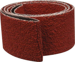 3M - 2" Wide x 72" OAL, 36 Grit, Ceramic Abrasive Belt - Ceramic, Very Coarse, Coated, YF Weighted Cloth Backing, Wet/Dry, Series 977F - USA Tool & Supply