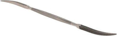 Grobet - 7" Riffler Precision Swiss Pattern File - Silversmith's Handle - USA Tool & Supply