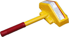 Vestil - 7-1/2" Wide x 3-13/16" High x 12-3/4" Deep, Steel Wheel Chock - USA Tool & Supply