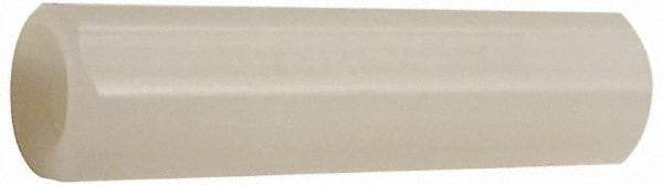 Electro Hardware - M2.5x0.45, 21mm OAL, 4.5mm Across Flats, Nylon Hex Partially Threaded Female Circuit Board Standoffs - 4.8mm Thread Depth, 21mm Body Length, Uncoated - USA Tool & Supply