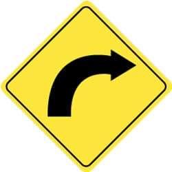 NMC - "Left Arrow", 24" Wide x 24" High, Aluminum Traffic Control Signs - 0.08" Thick, Black on Yellow, High Intensity Reflectivity, Diamond, Post Mount - USA Tool & Supply