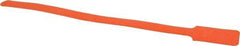 SpeedTech - 15" Long Orange Nylon & Polyethylene Hook & Loop Strap - 50 Lb Tensile Strength - USA Tool & Supply