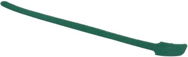 SpeedTech - 11" Long Green Nylon & Polyethylene Hook & Loop Strap - 40 Lb Tensile Strength - USA Tool & Supply