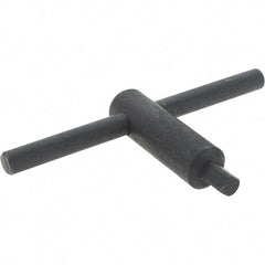 Interstate - 4" Chuck Diam Compatibility, Lathe Chuck Key - 3-1/8" Body Length, 1/4" Actual Key Square Size - USA Tool & Supply