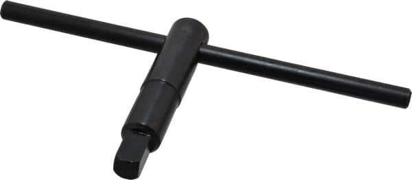 Interstate - 6, 8" Chuck Diam Compatibility, Lathe Chuck Key - 4" Body Length, 7/16" Actual Key Square Size - USA Tool & Supply