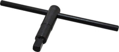 Interstate - 6, 8" Chuck Diam Compatibility, Lathe Chuck Key - 4" Body Length, 7/16" Actual Key Square Size - USA Tool & Supply