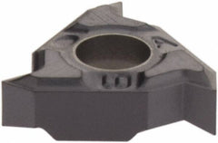 Iscar - 08IR Internal Right Hand 48-16 Partial Profile 60° Laydown Threading Insert - Grade IC908, TiAlN Coated Carbide, 4.76mm Inscribed Circle - USA Tool & Supply