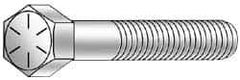 Armor Coat - 1/2-20 UNF, 2-1/4" Length Under Head Hex Head Cap Screw - Partially Threaded, Grade 8 Steel, 3/4" Hex - USA Tool & Supply