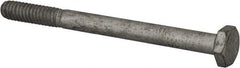 Armor Coat - 1/4-20 UNC, 3" Length Under Head Hex Head Cap Screw - Partially Threaded, Grade 8 Steel, 7/16" Hex - USA Tool & Supply