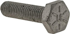 Armor Coat - 1/4-28 UNF, 1" Length Under Head Hex Head Cap Screw - Fully Threaded, Grade 8 Steel, 7/16" Hex - USA Tool & Supply