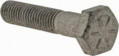 Armor Coat - 1/4-28 UNF, 1-1/4" Length Under Head Hex Head Cap Screw - Partially Threaded, Grade 8 Steel, 7/16" Hex - USA Tool & Supply