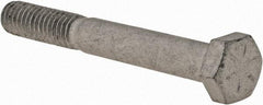 Armor Coat - 5/16-18 UNC, 2-1/2" Length Under Head Hex Head Cap Screw - Partially Threaded, Grade 8 Steel, 1/2" Hex - USA Tool & Supply