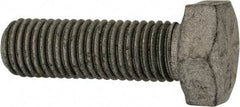 Armor Coat - 5/16-24 UNF, 1" Length Under Head Hex Head Cap Screw - Fully Threaded, Grade 8 Steel, 1/2" Hex - USA Tool & Supply
