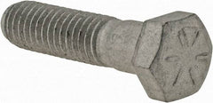 Armor Coat - 3/8-16 UNC, 1-1/2" Length Under Head Hex Head Cap Screw - Partially Threaded, Grade 8 Steel, 9/16" Hex - USA Tool & Supply