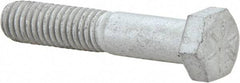 Armor Coat - 3/8-16 UNC, 2" Length Under Head Hex Head Cap Screw - Partially Threaded, Grade 8 Steel, 9/16" Hex - USA Tool & Supply
