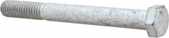 Armor Coat - 3/8-16 UNC, 3-1/4" Length Under Head Hex Head Cap Screw - Partially Threaded, Grade 8 Steel, 9/16" Hex - USA Tool & Supply