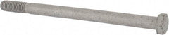 Armor Coat - 3/8-16 UNC, 5-1/2" Length Under Head Hex Head Cap Screw - Partially Threaded, Grade 8 Steel, 9/16" Hex - USA Tool & Supply