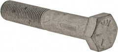 Armor Coat - 3/8-24 UNF, 2-1/4" Length Under Head Hex Head Cap Screw - Partially Threaded, Grade 8 Steel, 9/16" Hex - USA Tool & Supply