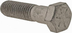 Armor Coat - 1/2-13 UNC, 2" Length Under Head Hex Head Cap Screw - Partially Threaded, Grade 8 Steel, 3/4" Hex - USA Tool & Supply