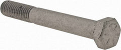 Armor Coat - 1/2-13 UNC, 4" Length Under Head Hex Head Cap Screw - Partially Threaded, Grade 8 Steel, 3/4" Hex - USA Tool & Supply