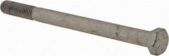 Armor Coat - 1/2-13 UNC, 6-1/2" Length Under Head Hex Head Cap Screw - Partially Threaded, Grade 8 Steel, 3/4" Hex - USA Tool & Supply