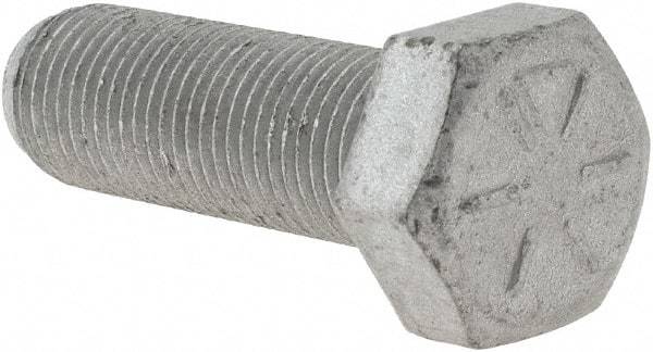 Armor Coat - 1/2-20 UNF, 1-1/2" Length Under Head Hex Head Cap Screw - Fully Threaded, Grade 8 Steel, 3/4" Hex - USA Tool & Supply