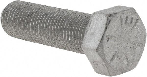 Armor Coat - 1/2-20 UNF, 1-3/4" Length Under Head Hex Head Cap Screw - Fully Threaded, Grade 8 Steel, 3/4" Hex - USA Tool & Supply