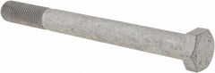 Armor Coat - 1/2-20 UNF, 5" Length Under Head Hex Head Cap Screw - Partially Threaded, Grade 8 Steel, 3/4" Hex - USA Tool & Supply