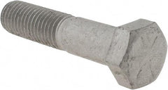 Armor Coat - 5/8-11 UNC, 3" Length Under Head Hex Head Cap Screw - Partially Threaded, Grade 8 Steel, 15/16" Hex - USA Tool & Supply