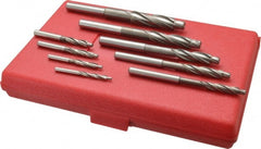 Cleveland - #32 to #6 Wire Compatible, High Speed Steel, Solid Pilot Counterbore Set - USA Tool & Supply