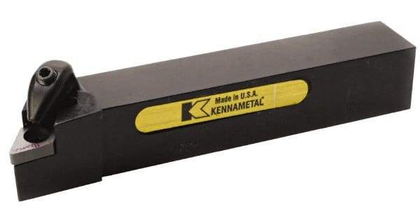 Kennametal - DDJN, Right Hand Cut, 3° Lead Angle, 25mm Shank Height x 25mm Shank Width, Negative Rake Indexable Turning Toolholder - 150mm OAL, DN..1506.. Insert Compatibility, Series Kenclamp - USA Tool & Supply