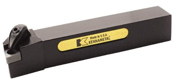 Kennametal - DCLN, Left Hand Cut, 5° Lead Angle, 25mm Shank Height x 25mm Shank Width, Negative Rake Indexable Turning Toolholder - 150mm OAL, CN..1606.. Insert Compatibility, Series Kenclamp - USA Tool & Supply