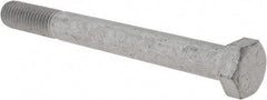 Armor Coat - 5/8-11 UNC, 6" Length Under Head Hex Head Cap Screw - Partially Threaded, Grade 8 Steel, 15/16" Hex - USA Tool & Supply