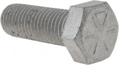 Armor Coat - 3/4-10 UNC, 2-1/4" Length Under Head Hex Head Cap Screw - Fully Threaded, Grade 8 Steel, 1-1/8" Hex - USA Tool & Supply