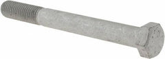 Armor Coat - 3/4-10 UNC, 7" Length Under Head Hex Head Cap Screw - Partially Threaded, Grade 8 Steel, 1-1/8" Hex - USA Tool & Supply