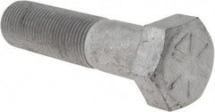 Armor Coat - 3/4-16 UNF, 3" Length Under Head Hex Head Cap Screw - Partially Threaded, Grade 8 Steel, 1-1/8" Hex - USA Tool & Supply
