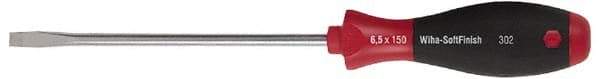 Wiha - Standard Slotted Screwdriver - Ergonomic Handle - USA Tool & Supply