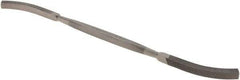 Grobet - 7" Riffler Precision Swiss Pattern File - Silversmith's Handle - USA Tool & Supply