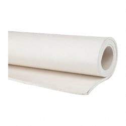 Made in USA - 36" Wide, 1/8" Thick, Neoprene Rubber Foam Sheet - 50 to 60 Durometer, White, -20 to 170°F, 900 psi Tensile Strength, Cut-to-Length - USA Tool & Supply
